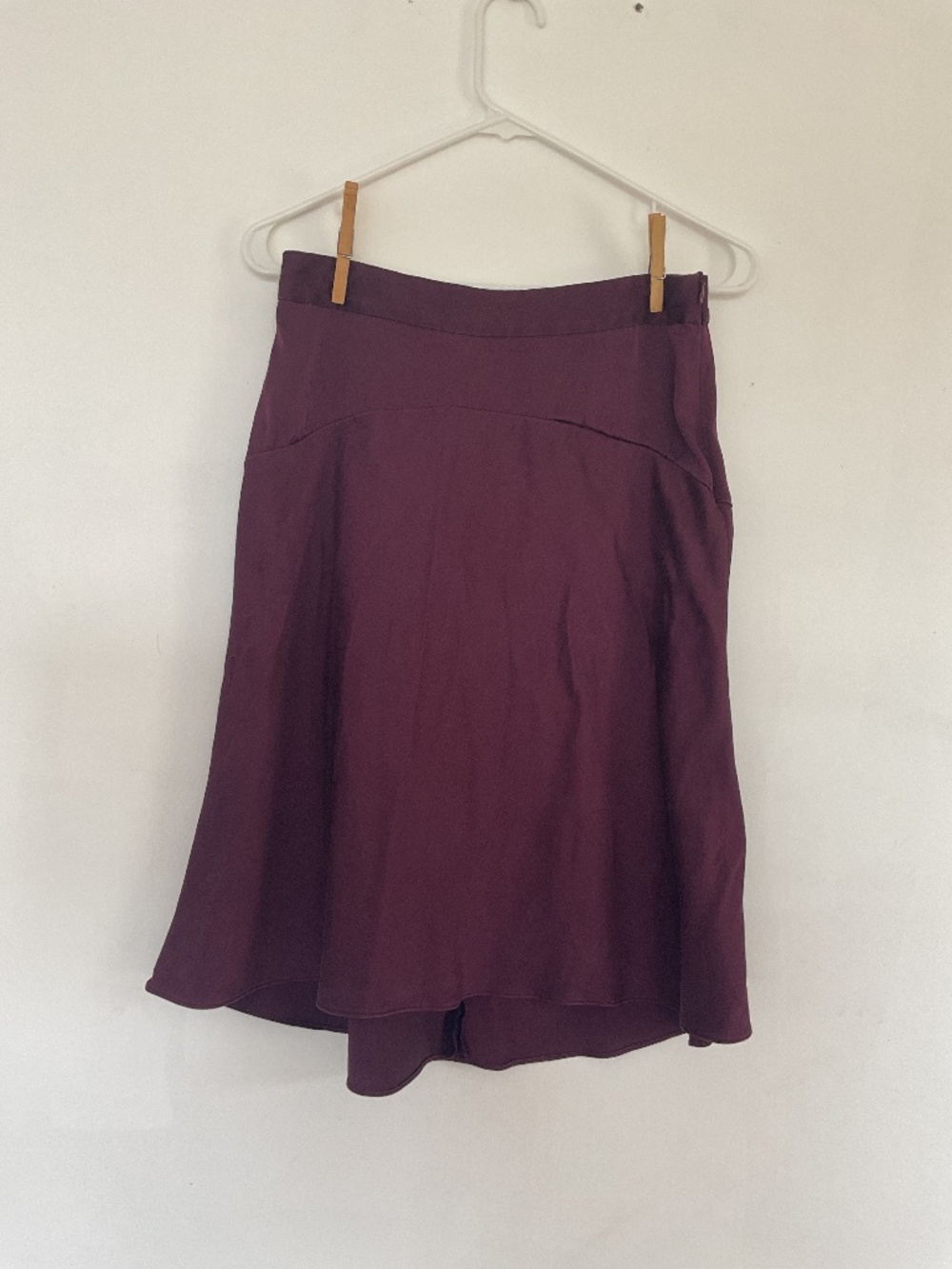 Vintage Banana Republic 100% Silk Skirt Size 2 Midi